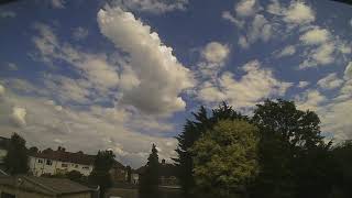 Meteorological Timelapse 15th June 2020, A shower and a thunderstorm, London