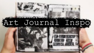 Art Journal Inspiration #53 (ASMR - no talking)