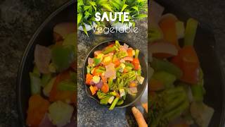 Sauté Vegetables #youtubeshorts #homemaderecipebyshweta #easyrecipe #salad #healthyfood #weightloss