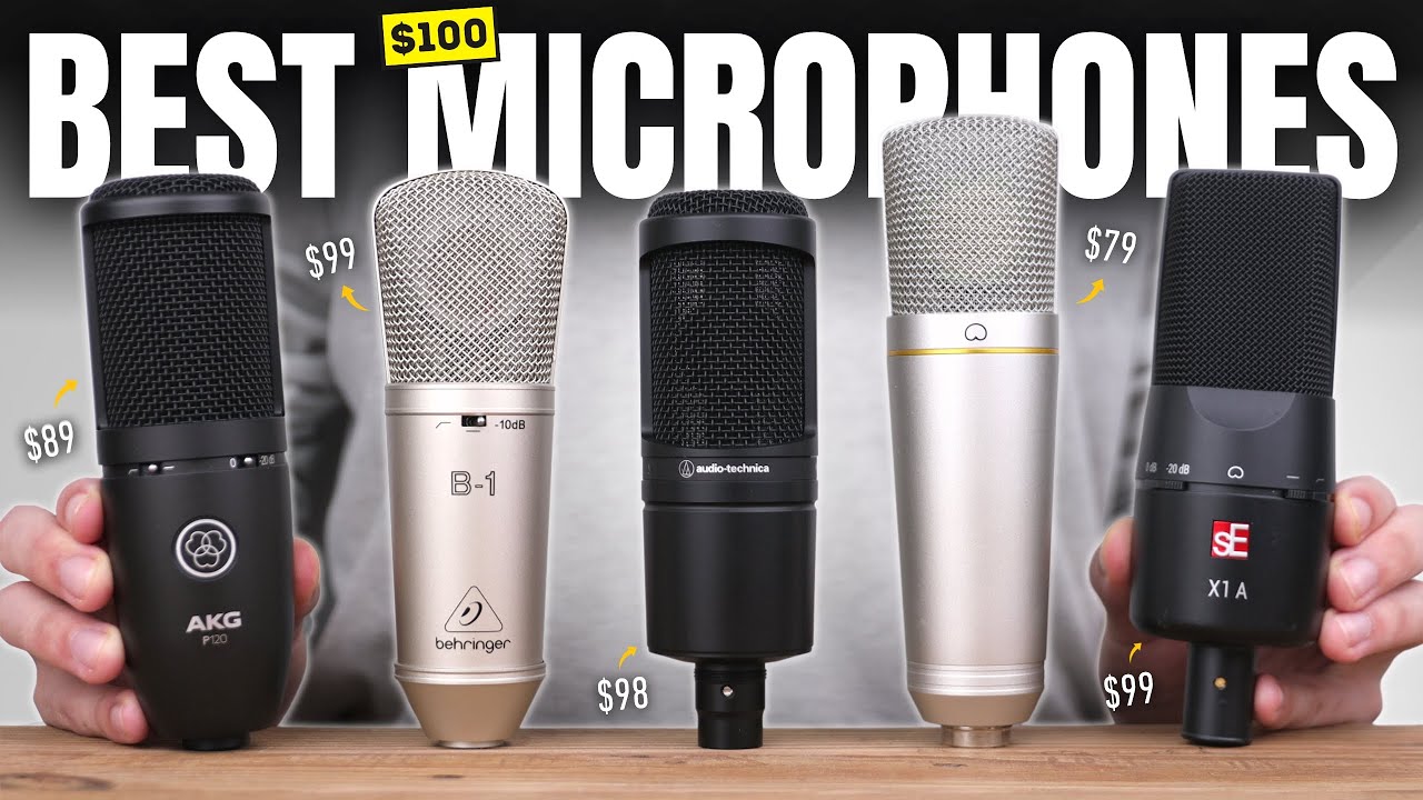 Best BUDGET Microphones For Vocals | Best Microphone Under $100 (2024 ...