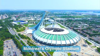 Montreal's Olympic Park Aerial Views