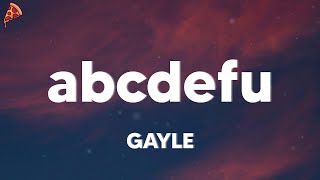 GAYLE - abcdefu (lyrics)