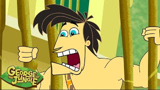 George Goes To Jungle Jail!!🚨| George of the Jungle | 1 Hour of Full Episodes | Cartoons For Kids