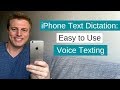 iPhone Text Message Dictation: Easy to Use Voice Texting!