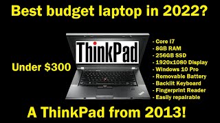 Best budget laptop in 2022? Comparing a new Dell Inspiron vs 2013 ThinkPad T530