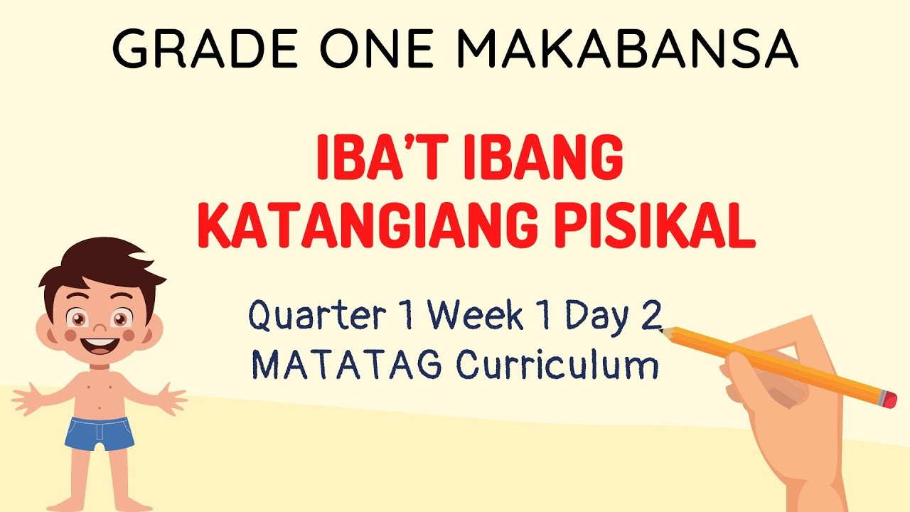 Grade 1 Matatag Curriculum Guide Makabansa
