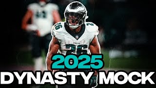 A 2025 Dynasty Football Start-Up Mock Draft (with Rookies!)