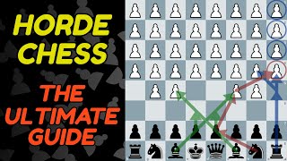 Horde Chess Strategy Guide - Horde Chess Concepts, Strategies, and how to win with pawns or pieces 😀