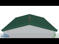 how to install supa ibr roof covering