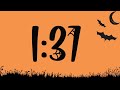 13 minute halloween bats timer no music spooky electric piano tones at end