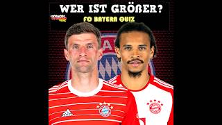 Welcher FC Bayern Spieler ist größer? Fussball Quiz #shorts