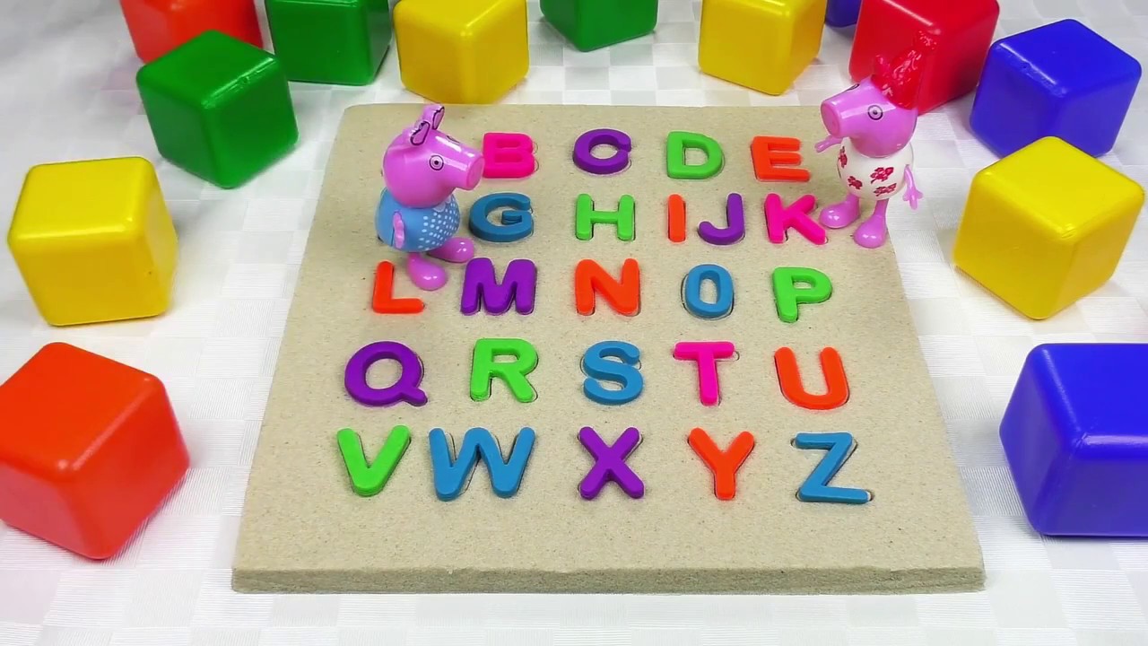 Play Doh Alphabet Play-doh ABC Learn The Alphabet Song Toys For Kids ...