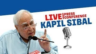 LIVE: Rajya Sabha MP Kapil Sibal, Press Conference | J\u0026K Situation | Encounter | Army | PM Modi