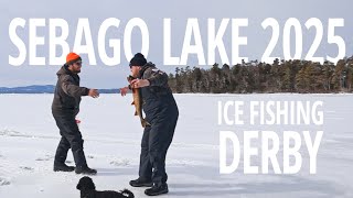 Sebago Lake Ice Fishing Derby 2025 (FINALLY)