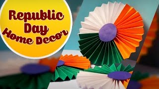 Republic Day- Diy Home Decor | Easy To Make Decoration - Craft Basket