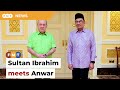 Sultan Ibrahim grants Anwar audience