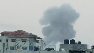 Smoke rises over Rafah in the southern Gaza Strip | AFP
