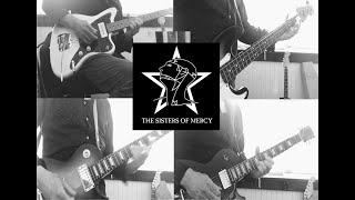 The Sisters of Mercy ~ Burn ~ Instrumental cover #guitarcover #thesistersofmercy