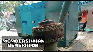 CARA MUDAH MEMBERSIHKAN GENERATOR GENSET - TUKANG GENSET 0822 8705 5272