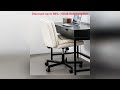 large size swivel home office desk chair armless office room chair