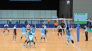 松本国際vs東北高校 第3セット インターハイ2019決勝 男子バレーボール Japan volleyball