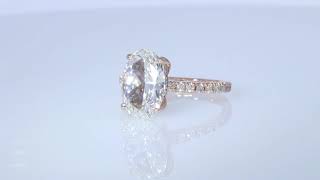 2.75CT Oval Brilliant Diamond Engagement Ring GIA Cert/Appr $40K $18,900