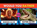 Would You Rather...? HARDEST Choices Ever! 😱😲witty Quiz