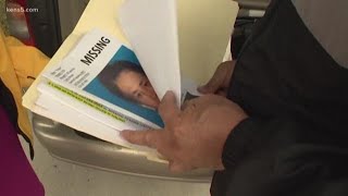 Who searches for San Antonio's missing when there's no official organized efforts?