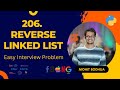 Reverse Linked List - LeetCode - 206 || Easy Interview Problem || Python