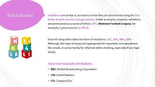 Grammar Orbit: Abbreviations