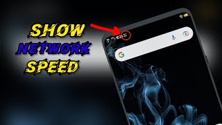 How to show internet speed on notification bar on any android device #technotricks