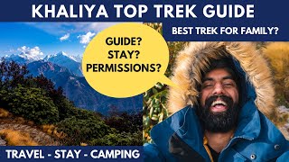 Khaliya Top Trek Guide 2021 Munsiyari | Best Trek for Beginners | Budget trek India