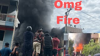 OMG BIG FIRE🔥🔥BALAJU SHOES FACTORY(बालाजू चप्पल कारखानामा आगलागी🔥🔥🔥