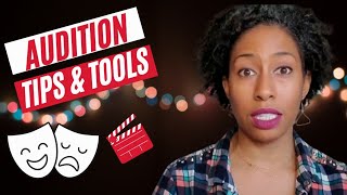 AUDITION TIPS & TOOLS FOR THE COMMERCIAL ACTOR: The Audition Journal