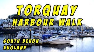 Torquay Harbour Walk, South Devon, England #walkingtour