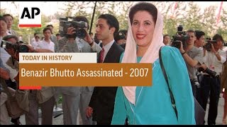 Benazir Bhutto Assassinated - 2007 | Today in History | 27 Dec 16
