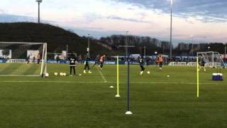 Schalker Trainingsspiel auf 4 Tore