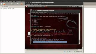BackTrack 5 : The Credential Harvester Method ::::