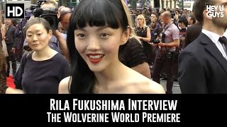 Rila Fukushima Interview - The Wolverine World Premiere