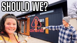 Should We Build a Modern Airbnb on Our Ranch? Unique Stay Ideas! Shed to House or Tiny House Rental?