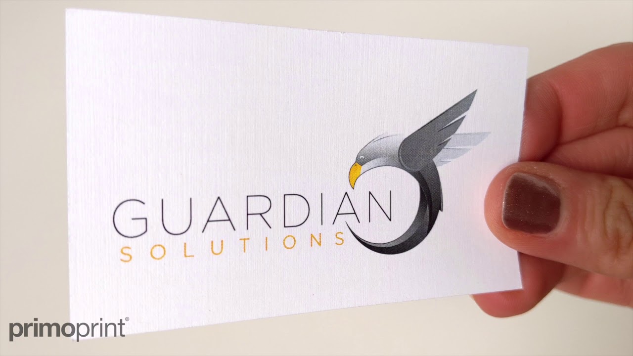 Linen Business Cards Primoprint Youtube
