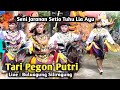 Tari Pegon Putri Jaranan Setio Tuhu Lia Ayu Live Buluagung Siliragung Banyuwangi.