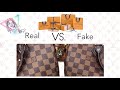 REAL VS. FAKE LOUIS VUITTON SPEEDY 30 DAMIER EBENE / COMPARISON