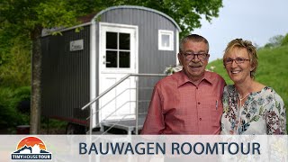 Klein, niedlich und mitten am Deich - Das 4. Leben von Bauwagen Emma | TINY HOUSE TOUR