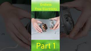 Endless FREE Electricity! I Made My Own Wireless Wind-Energy Lamp Post Part 1 #shorts