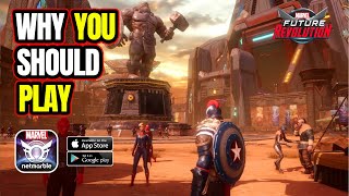 Marvel Future Revolution | This MMORPG Is WORTH PLAYING! iOS & Android