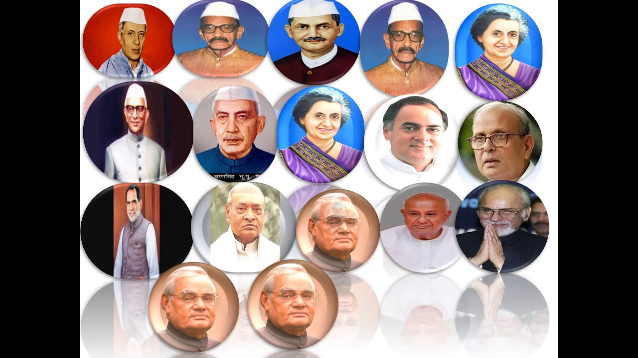 2020 TO 1947 PRIME MINISTERS OF INDIA - YouTube