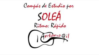 Compás de estudio Soleá  ( Rápida )