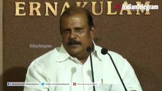 P.C.George against Omman chandy at Ernakulam press club