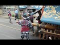 2012筒井町天王祭初日～神皇車1